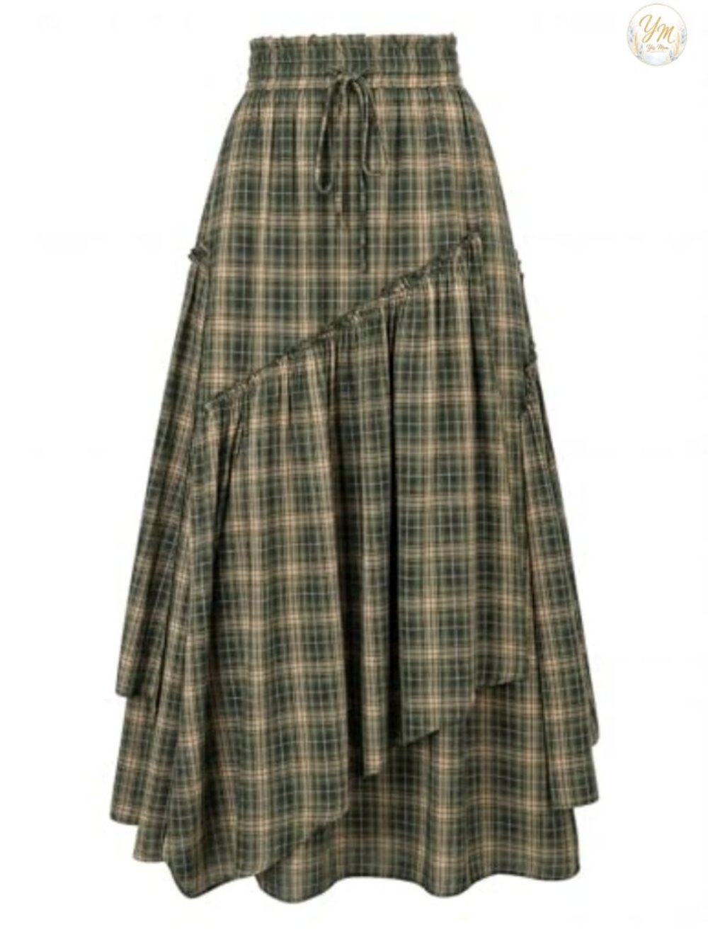 Flowy Maxi Skirt with Pockets Renaissance Pirate Style - Picture 1 of 6